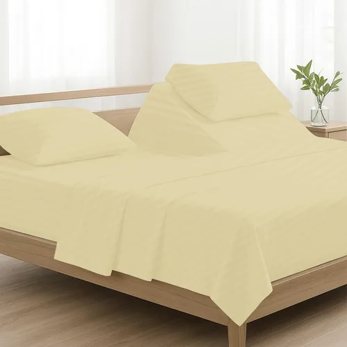 Miniatura 11 de 4 piezas de lujo Split Top Queen 100% algodón egipcio de 800 hilos (ajustable, parte superior flexible tamaño queen) sábanas divididas de 28