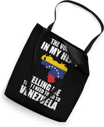 Miniatura 2 de voices teling me that i need to go to Venezuela Venezuelan Tote Bag