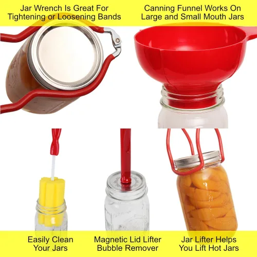 Miniatura 2 de Kitchen Crop Herramientas de enlatado (kit con llave para tarros)