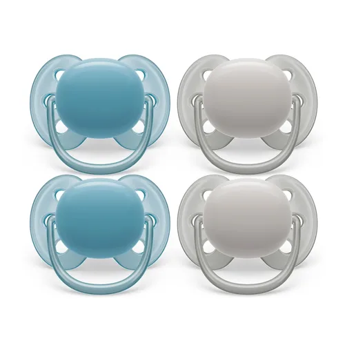 Miniatura 7 de Philips Avent Chupetes ultrasuaves – Diseño ortodóntico, para bebés de 6 a 18 meses, escudo flexible, pezón simétrico de silicona, sin BPA, 2