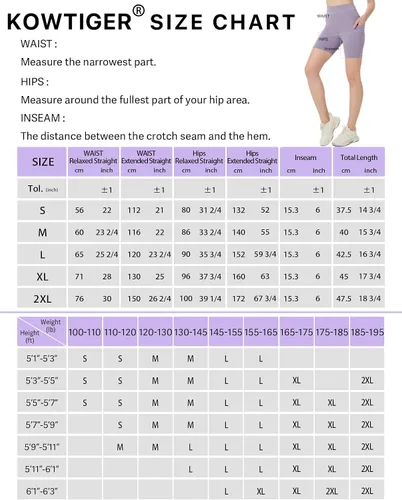 Miniatura 6 de KOWTIGER Pantalones cortos de yoga para mujer, cintura alta, con bolsillos, elásticos, para ciclismo, correr, deporte, entrenamiento, gimnasio