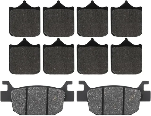 Pastillas de freno delanteras y traseras de la motocicleta para Benelli TRK502 TRK502X TRK 502 Leoncino 500 BJ500 BJ500GS-A BJ 500 (Color : Lavanda)