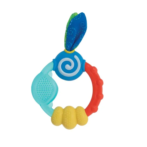 Miniatura 6 de Nuby Wacky - Anillo de dentición, multicolor