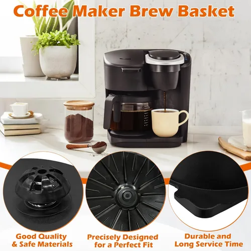 Miniatura 4 de Cesta de café de repuesto para K-Duo Essentials (solo apto para K Duo Essentials), cesta de filtro de café