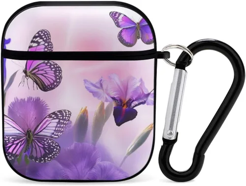Miniatura 23 de Funda para Apple AirPod 2 y 1 TPU suave compatible con AirPod 2 y 7 con diseño de bandera estadounidense Pattern1081