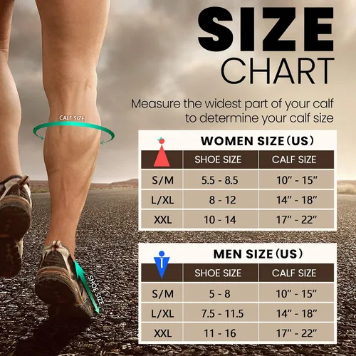Miniatura 2 de NEWZILL Calcetines de compresión 2023 para mujeres y hombres, circulación de 20-30 mmHg, los mejores calcetines de compresión médica para volar