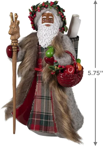 Miniatura 5 de Hallmark Keepsake Adorno de Navidad 2022, Papá Negro Navidad