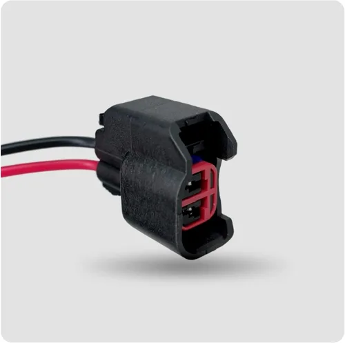 Miniatura 4 de 2 PCS EV6 EV14 Conector de inyector con cable, conector de inyector de combustible de Standard Motor Products, compatible con la mayoría