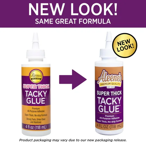 Miniatura 8 de Aleene 's Super de grosor Tacky Glue 4oz, Blanco, x