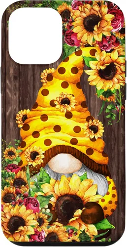 Miniatura 16 de Yellow Sunflower Gnome for Women Cute Summer Flower Pattern Case for iPhone 17