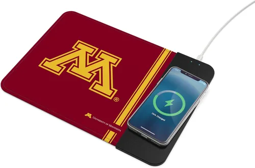 Miniatura 11 de SOAR NCAA Almohadilla de ratón unisex con carga inalámbrica para teléfono celular