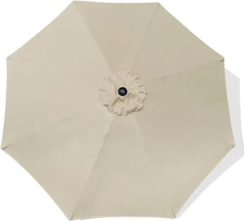 ontheway 11FT Patio Umbrella Enhanced Replacement Canopy Market Table 8 Ribs Umbrella Canopy