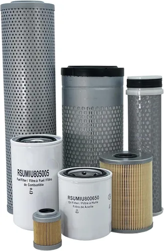 HERO Kit de filtro de mantenimiento para filtros de excavadora John Deere 50G compatibles con OEM FYD00001540 FYD00000374 MIU800650 MIU802421