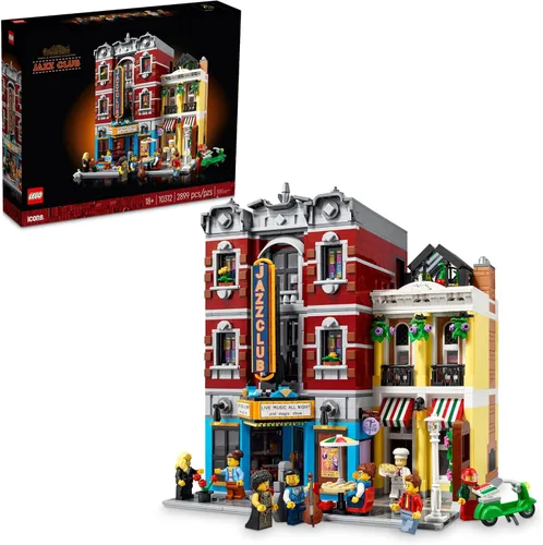 LEGO Icons Jazz Club 10312 - Juego de construcción para adultos y adolescentes, un regalo coleccionable para músicos, amantes de la música y