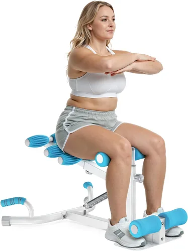 Miniatura 14 de MERACH Deep Squat Machine for Women, Adjustable Glutes Trainer Machine, Core & Leg Exercise, Push Up Board Workout Equipment at Home Gym