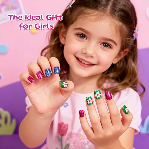 Miniatura 4 de OpenLive Juego de esmaltes de uñas para niños de secado rápido de 12 colores, esmalte de uñas para niños, esmalte de uñas pelable a base de agua