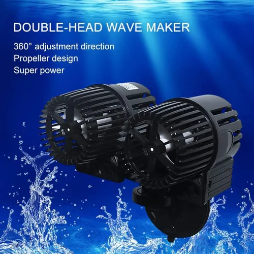 Miniatura 2 de UPETTOOLS Bomba de circulación sumergible para acuario 6340 GPH – Cabezal de alimentación ajustable de 360° para peceras – Bomba de agua de alta