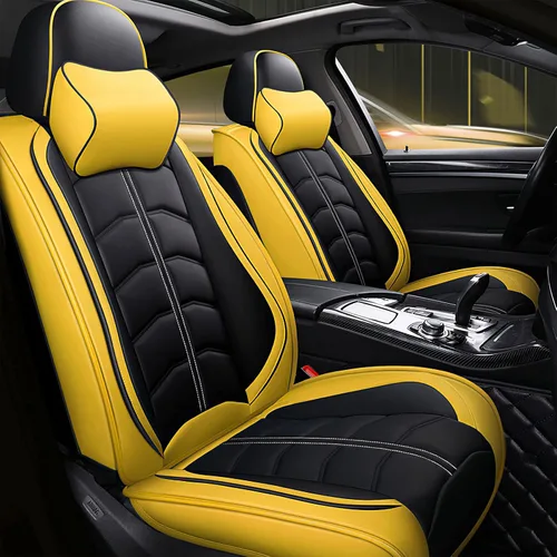 Miniatura 8 de Funda de asiento de automóvil para Mini Cooper 2002-2012, duradera, resistente al desgaste, impermeable, transpirable, sin olor, accesorios para Rojo