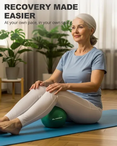 Miniatura 2 de Trideer Exercise Balls Physical Therapy, 9 Inch Pilates Ball Between Knees for Physical Therapy, Mini Exercise Ball - Yoga Ball, Small Workout Balls