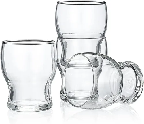 HISTORY COMPANY Catadores apilables – Vasos profesionales de nariz y sorbo para cócteles en miniatura y cerveza artesanal, juego de 4 piezas