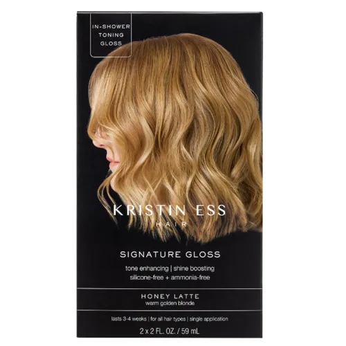 Miniatura 10 de Kristin Ess Tinte semipermanente para el cabello en brillo cobre + castaño - Cobre Penny - Aumento del brillo en color rojo, castaño + rubio fresas