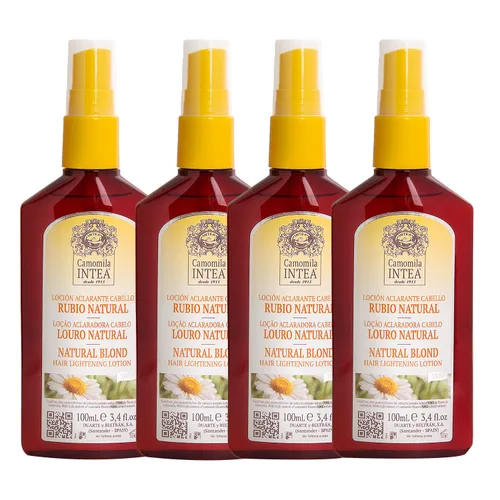 Miniatura 10 de Camomila Intea Blonde Spray - Aclarador de cabello de manzanilla con color suave, sin amoníaco ni parabenos, 3.4 onzas