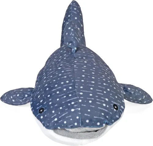 Miniatura 2 de Wild Republic Ecokins, tiburón ballena, animal de peluche, 12 pulgadas, regalo para niños, juguete de peluche, hecho de botellas de agua recicladas