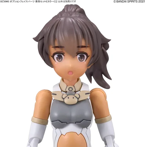 Miniatura 8 de Bandai Hobby - 30 Minute Sisters - Opción de piezas faciales Juego de expresión facial 6 [Color C] 30 MS Kit
