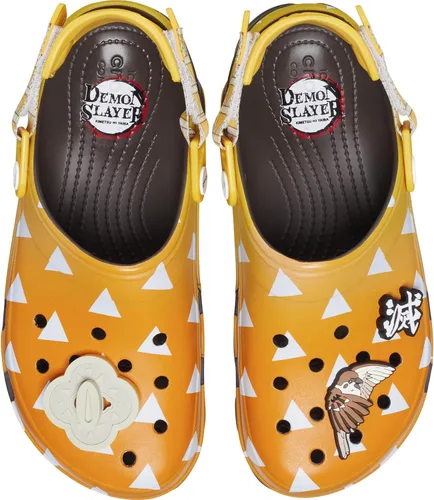 Miniatura 4 de Crocs Zuecos clásicos ajustables para todo terreno Demon Slayer para hombre