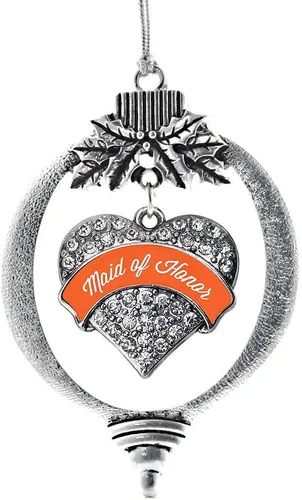 Miniatura 111 de Inspired Silver - Adorno con dije de hermana gemela - Adornos navideños de plata con circonitas cúbicas