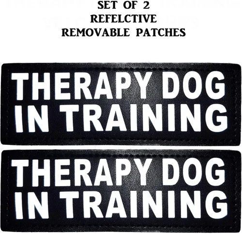 Miniatura 4 de Therapy Dog mesh Vest Harness Cool Comfort Nylon Purchase Comes with 2 Reflective Therapy Dog in Training Patches. Please Measure Your Dog Before