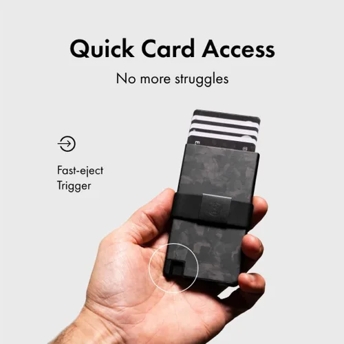 Miniatura 35 de Ekster Aluminum Cardholder Wallet for Men Metal Wallets with RFID Blocking Layer Slim & Minimalist Aluminum Wallet with Push Button for Quick