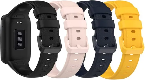 Miniatura 30 de Senter Correa de silicona suave de liberación rápida para reloj inteligente Huawei Band 7 Pro 4 unidades-g