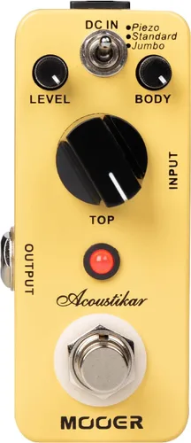 Miniatura 18 de MOOER Pedal de micro guitarra audiófilo amplificador de auriculares analógico, acceso a circuitos de efectos, búfer/impulso limpio para guitarra
