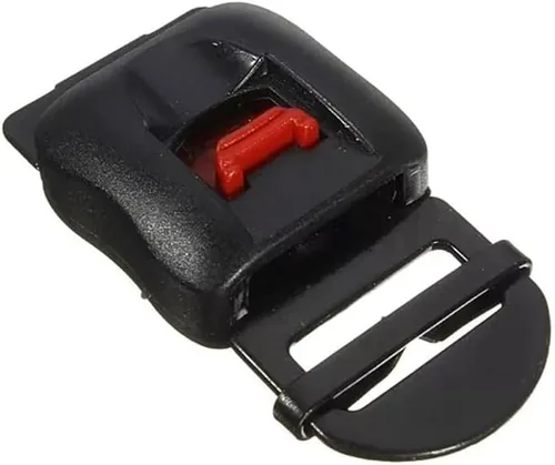 Miniatura 2 de Casco de metal hebilla de liberación rápida Cascos adaptador de correa de barbilla Kit de clip de acero con trinquete para motocicleta y bicicleta