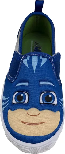 Miniatura 4 de PJ Masks Zapatos para niños pequeños tenis sin cordones Catboy Gekko y Owlette talla de niño 5 a 12