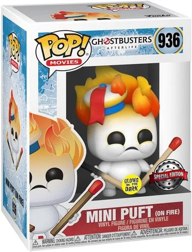 Miniatura 2 de Ghostbusters Funko Afterlife POP! & Tee Box Stay Puft Quality Marshmallows Size L
