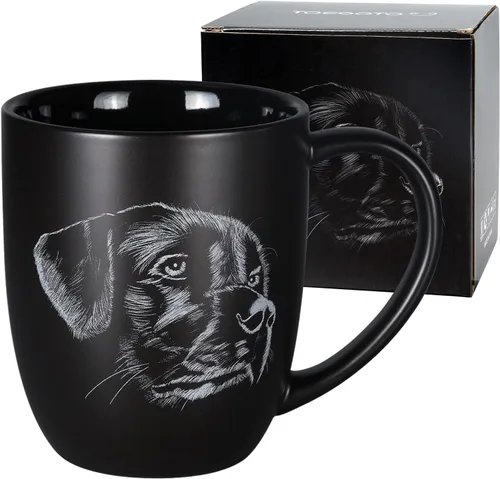 Miniatura 12 de Taza de café de cerámica con diseño de gato de 14 onzas, regalo para amantes de los gatos, regalos personalizados para inauguración de la casa