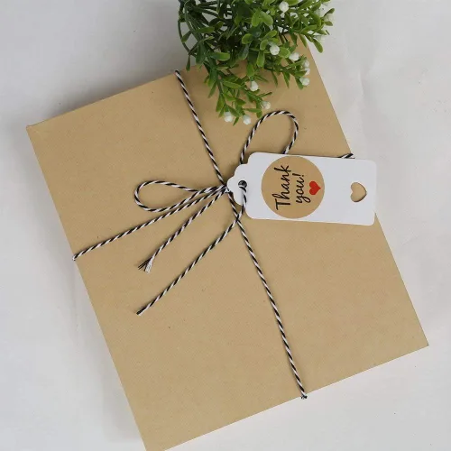 Miniatura 3 de Tenn Well Cordel para panaderos, cinta de cuerda de Navidad de 656 pies de 0.079 in para envolver regalos, cajas de pastelería, atar, manualidades