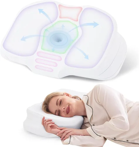 Miniatura 8 de Almohada cervical cervical para dormir, almohada ergonómica para dormir de lado, almohadas de espuma viscoelástica para aliviar el dolor de cuello