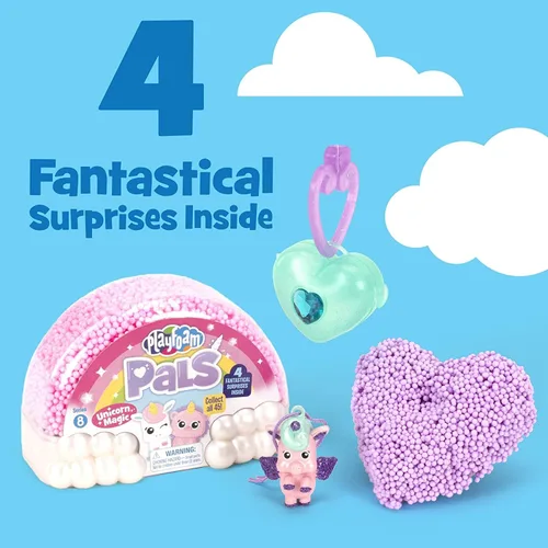 Miniatura 2 de Educational Insights Playfoam Pals Unicorn Magic 10 piezas – Recuerdos de fiesta de unicornio, juguetes antiestrés para niños a partir de 3 años
