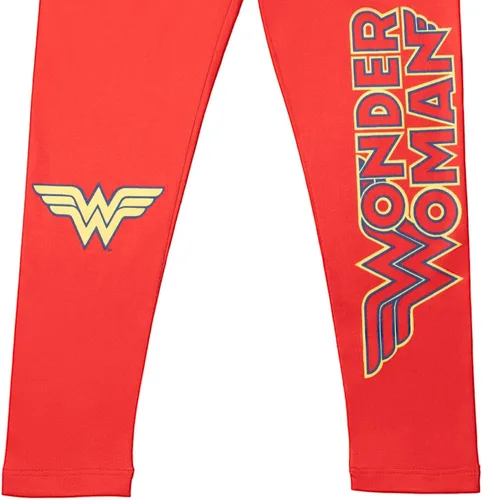 Miniatura 8 de DC Comics Justice League Batgirl Supergirl Wonder Woman Girls - Paquete de 4 pantalones para niños pequeños a niños grandes
