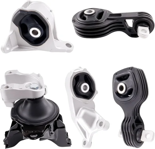 Miniatura 8 de Juego de 4 soportes de motor compatibles con CR-V 2.4L Auto 2002 2003 2004 2005 2006 para reemplazo de transmisión para A4504 A6597 A6596 A4506