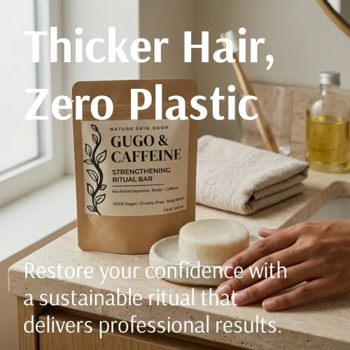 Miniatura 6 de Nature Skin Shop Gugo Acondicionador fortalecedor (tamaño salón, 16.5 onzas), tratamiento anticaídas para el crecimiento y adelgazamiento