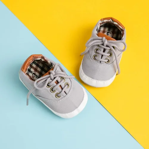 Miniatura 5 de Morbido - Tenis de lona para bebés y niños pequeños, antideslizantes, para recién nacidos, para recién nacidos, para recién nacidos de 0 a 18 meses