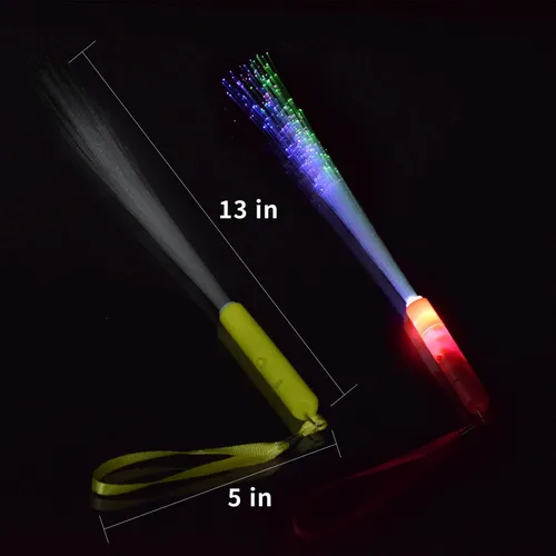 Miniatura 5 de M.best 72 varillas luminosas para fiestas, 3 modos de luz LED intermitente colorida para recuerdos de fiesta
