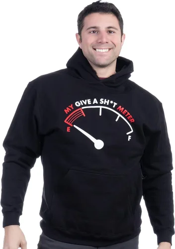 Miniatura 2 de My Give a Sh*t Meter is Empty Divertida camiseta sarcástica con comentario de broma para hombre