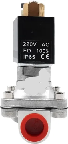 Miniatura 4 de Normally Open,stainless Steel,solenoid Valve,water Valve,air Valve, 380V 220VAC 12V 24VDC,G1/4" G3/8" G1/2" G3/4" G1" G1 1/4" G2(1",DC12V_NBR 80