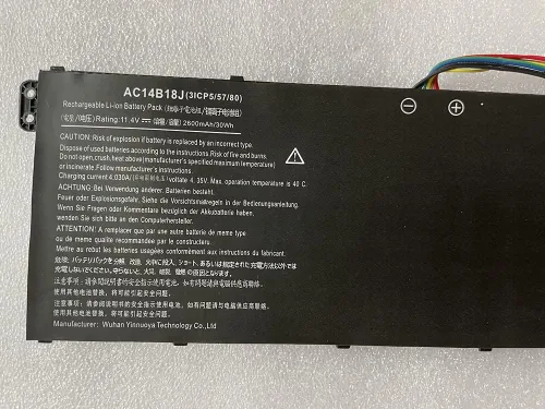 Miniatura 2 de Batería de repuesto compatible con Aspire E3-111 E3-112 E3-112M ES1-511 ES1-512 V3-111 V5-122 V5-132 Chromebook 11 CB3-111 13 CB5-311 15 C910 AC14BB