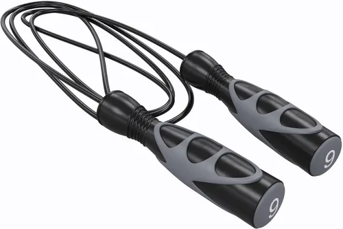 Miniatura 5 de Power Systems Elite Jump Rope - Vinilo prémium y bola radial para máxima rotación